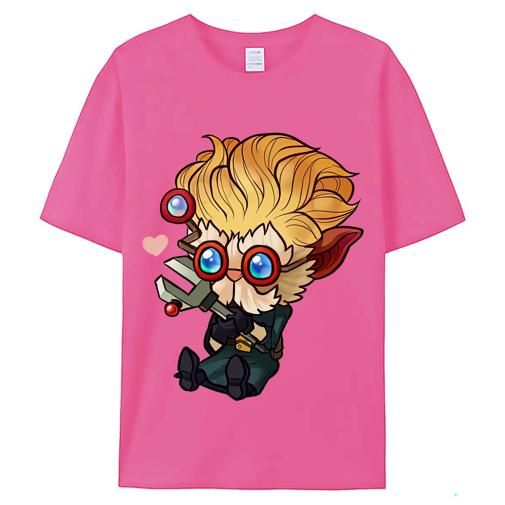 （画像用） リーグ・オブ・レジェンド League of Legends LOL レディースカジュアルプリントTシャツ（綿100％）
